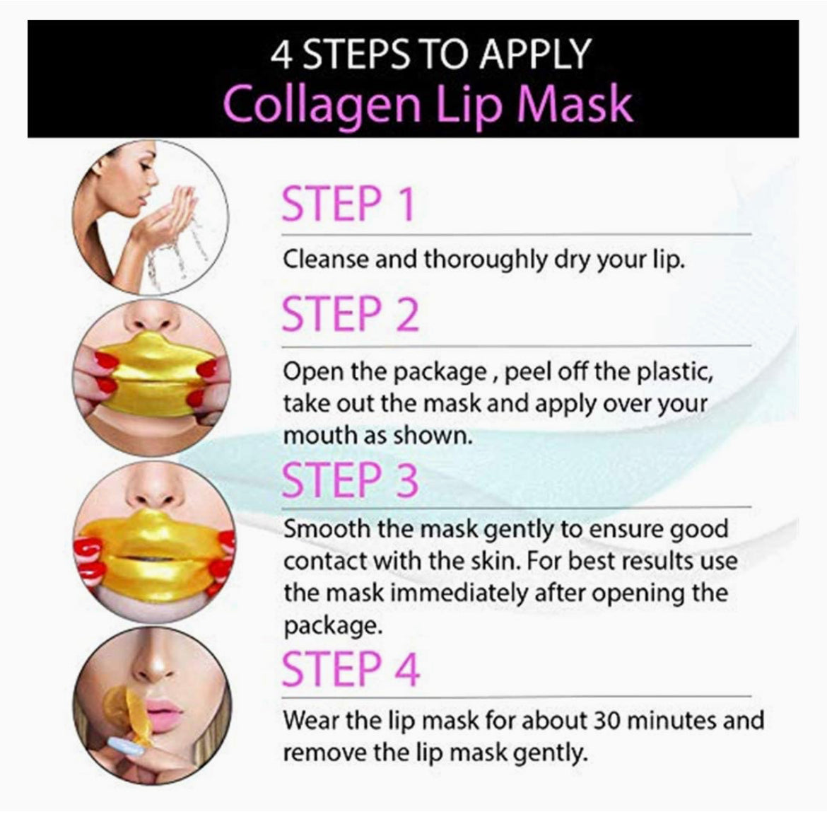 24k lip mask